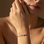 18KT Diamond Bracelets for Womens - Image 2