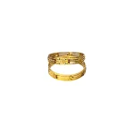 22KT Gold Enamel Flat Miller Bangle for Womens