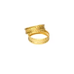 22KT Gold Bom Fancy Pl Bangle For Womens