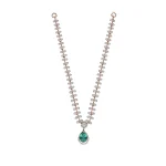 18KT Diamond Necklace for Womens
