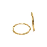 22KT Modern Contour Bangle For Women's - Image 2