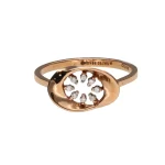 18KT Rose Gold Ring For Women's