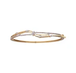 18KT Ethereal Drift Diamond Bracelet For Women's