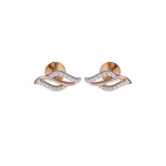 18KT NatureGlow Diamond Stud Earrings For Women's