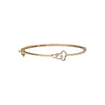18KT Unity Curve Bracelet For Women's