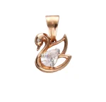 18KT Gold Pendant Dollar For Women's