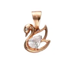 18KT Gold Pendant Dollar For Women's