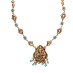 22KT Vaibhava Ganesh Heirloom Necklace For Women's