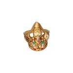 22KT Divine Lord Venkateswara Face Ring For Men's