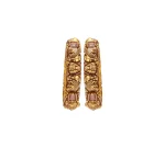 22KT Vijaya Gajam Antique Bangle For Women's