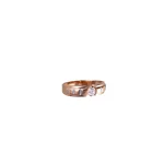 18KT Rose Gold Accent Band Ring For Women's
