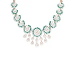 18KT Diamond Necklace For Women’s