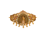 Silver Maharani Peacock Vangi For Women's