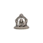 Sri Hariharaputra Ayyappa Silver Metal Murti