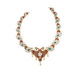 22KT Devamayuri Pearl Drop Necklace For Women's